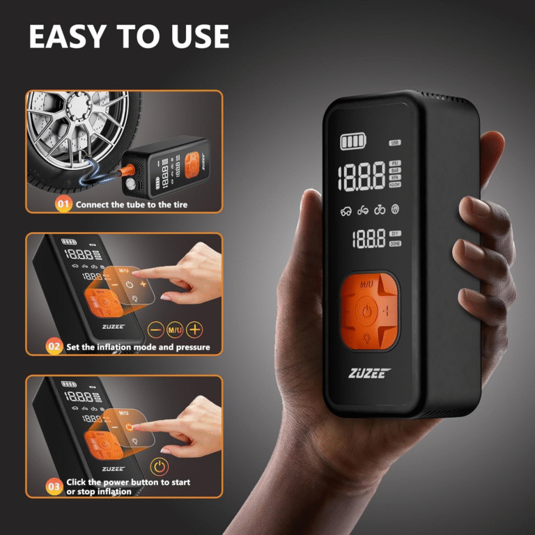 Review : Top 10 Best Air Pumps and Tire Inflators for car Tires