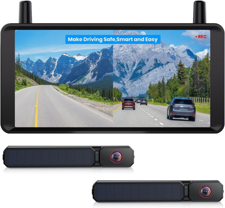 Solar Wireless Backup Camera
