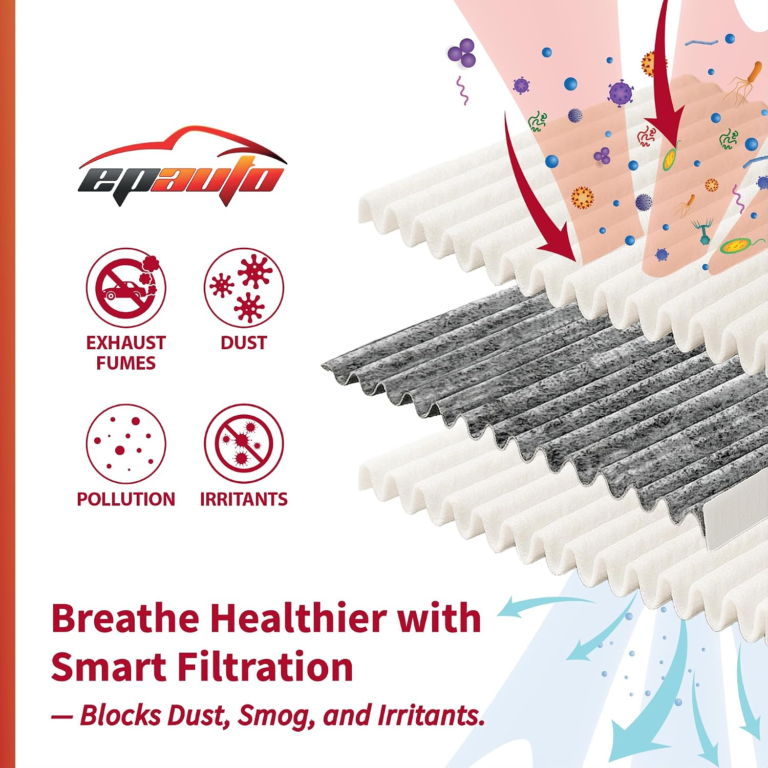 Car Cabin Air Filter with Activated Carbon
